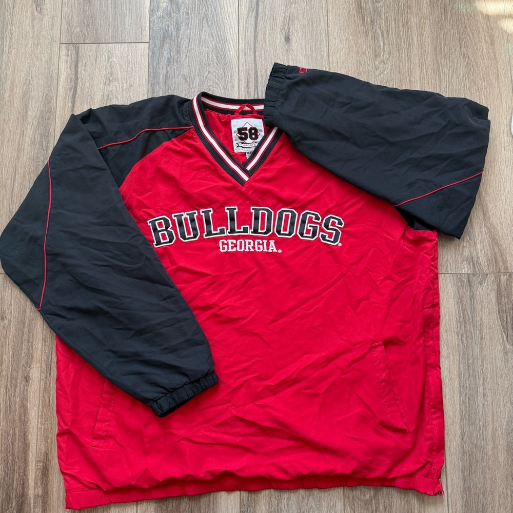 58 Sports Georgia Bulldogs Pullover size XL